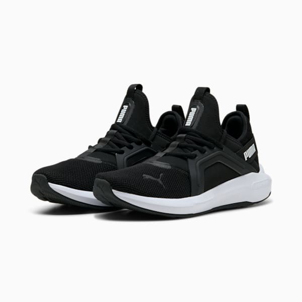 ユニセックス ソフトライド エンゾ 5 ランニングシューズ, PUMA Black-PUMA White, extralarge-JPN
