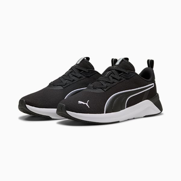 Zapatos para correr para mujer Softride Harli, PUMA Black-PUMA White-Galactic Gray, extralarge
