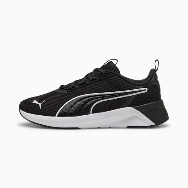 Tenis de running SOFTRIDE Harli para mujer, PUMA Black-PUMA White-Galactic Gray, extralarge