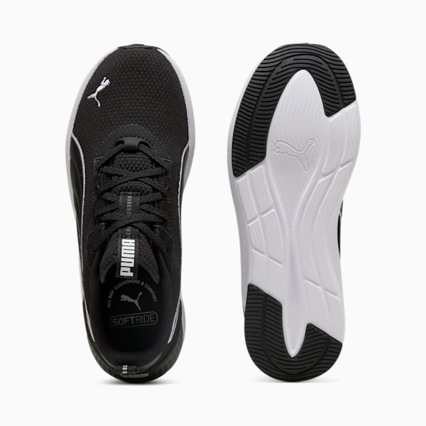 Softride Harli Women's Running Shoes, PUMA Black-PUMA White-Galactic Gray, extralarge