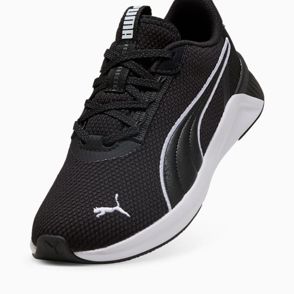 Tenis de running SOFTRIDE Harli para mujer, PUMA Black-PUMA White-Galactic Gray, extralarge
