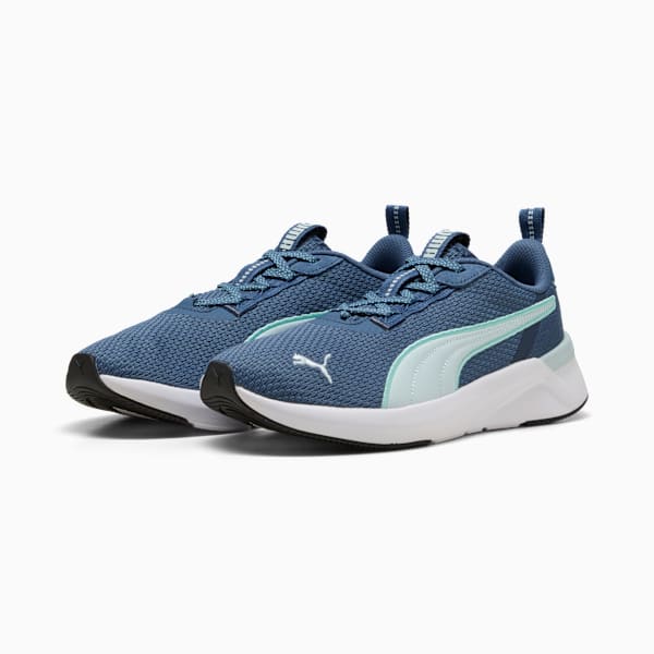 Tenis de running SOFTRIDE Harli para mujer, Dark Indigo-Sea Glass-Mint Melt, extralarge