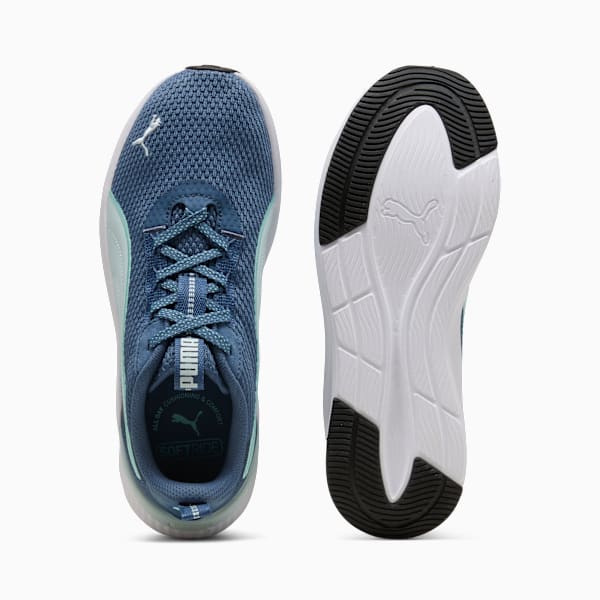 Tenis de running SOFTRIDE Harli para mujer, Dark Indigo-Sea Glass-Mint Melt, extralarge