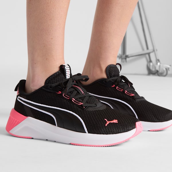 Chaussures de course à pied Softride Harli Hybrid Skins Femme, PUMA Black-Sun Struck, extralarge