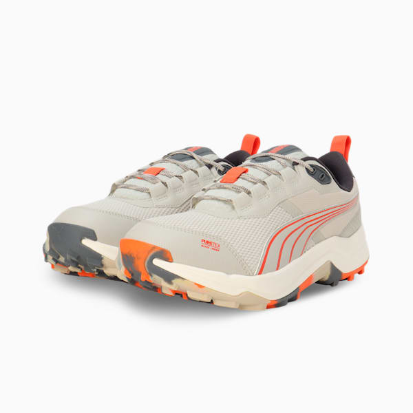 Questblitz Men's Running Shoes, Desert Dust-Cool Dark Gray-Flame Flicker, extralarge-IND