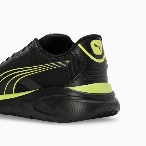 Evoflex Running Shoes, Fluro Yellow Pes-PUMA Black, extralarge-IND