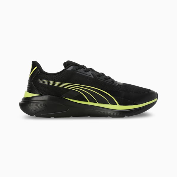 Evoflex Running Shoes, Fluro Yellow Pes-PUMA Black, extralarge-IND