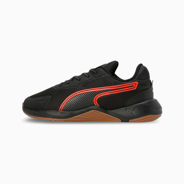 Swift Pulse Men's Training Shoes, PUMA Black-Redmazing-Gum, extralarge-IND