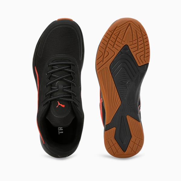 Swift Pulse Men's Training Shoes, PUMA Black-Redmazing-Gum, extralarge-IND