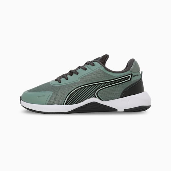 Swift Pulse Men's Training Shoes, Eucalyptus-Flat Dark Gray-Fizzy Apple, extralarge-IND