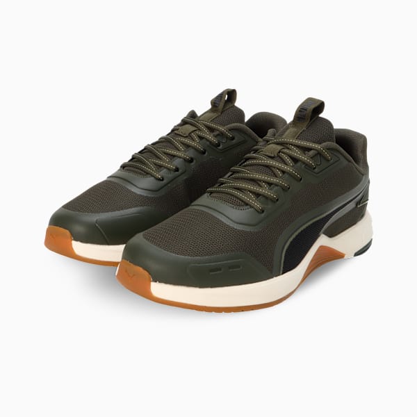 Extrinsic Men's Training Shoes, PUMA Olive-Gum-Warm White, extralarge-IND