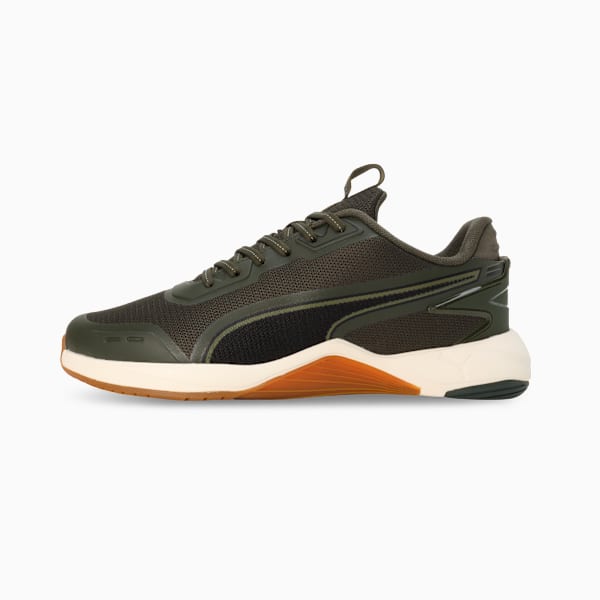 Extrinsic Men's Training Shoes, PUMA Olive-Gum-Warm White, extralarge-IND