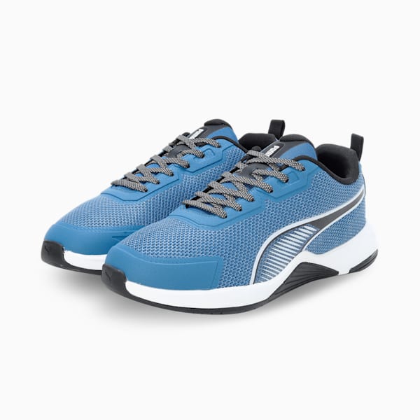 Surgestride Men's Training Shoes, Blue Horizon-PUMA White-PUMA Black, extralarge-IND