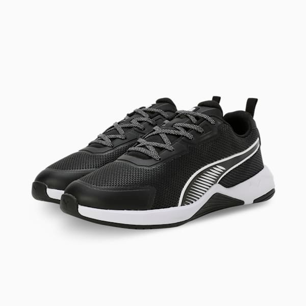 Surgestride Men's Training Shoes, PUMA Black-PUMA White, extralarge-IND