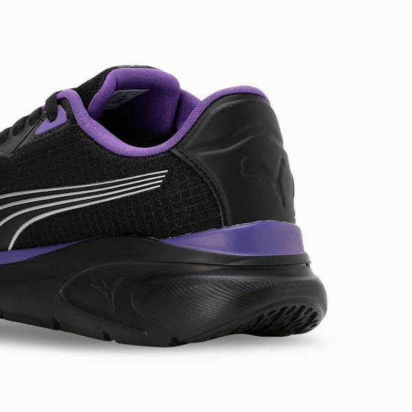 Exoteric Women's Running Shoes, Team Violet-PUMA Black-PUMA Silver, extralarge-IND