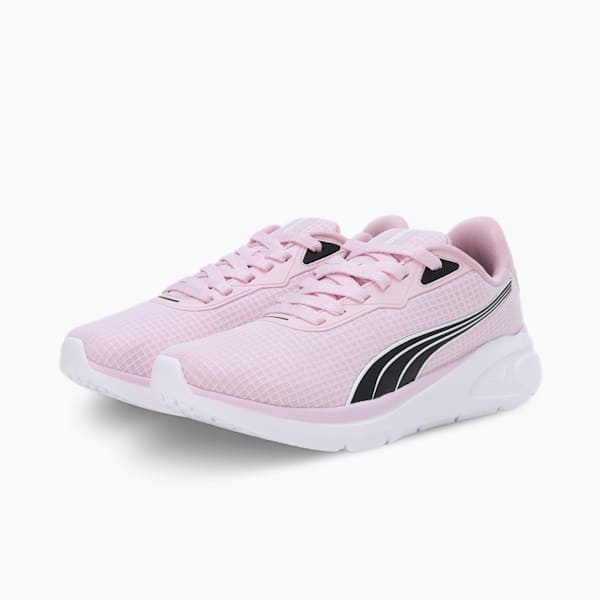 Exoteric Women's Running Shoes, PUMA Black-PUMA White-Grape Mist, extralarge-IND
