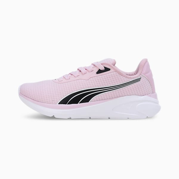 Exoteric Women's Running Shoes, PUMA Black-PUMA White-Grape Mist, extralarge-IND