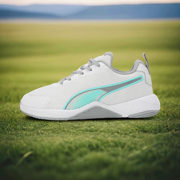 Surgestride Women's Training Shoes, Feather Gray-Cool Mid Gray-Mint, extralarge-IND