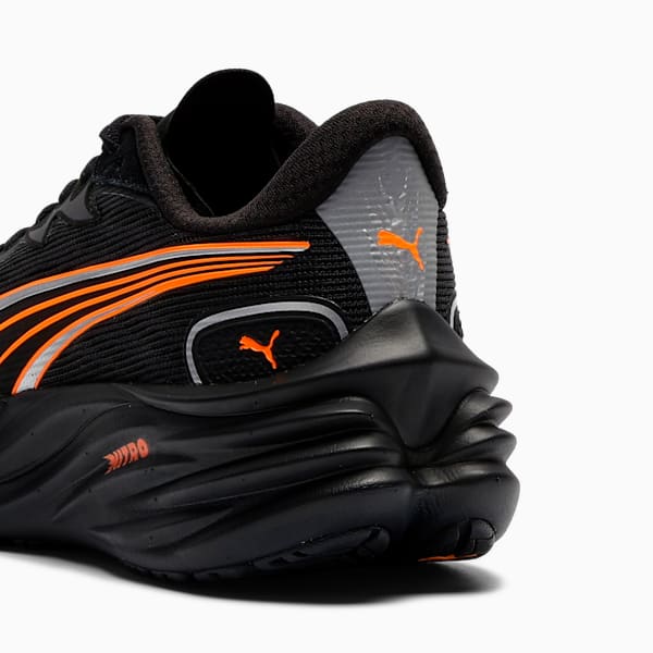 Velocity NITRO™ 4 Men's Road Running Shoes, PUMA Black-Heat Fire, extralarge