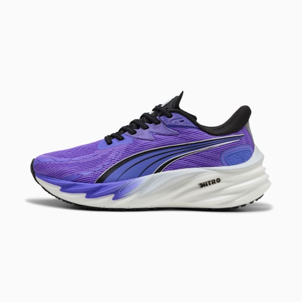 Velocity NITRO™ 4 Running Shoes Women, Dark Amethyst-PUMA Black, extralarge-GBR