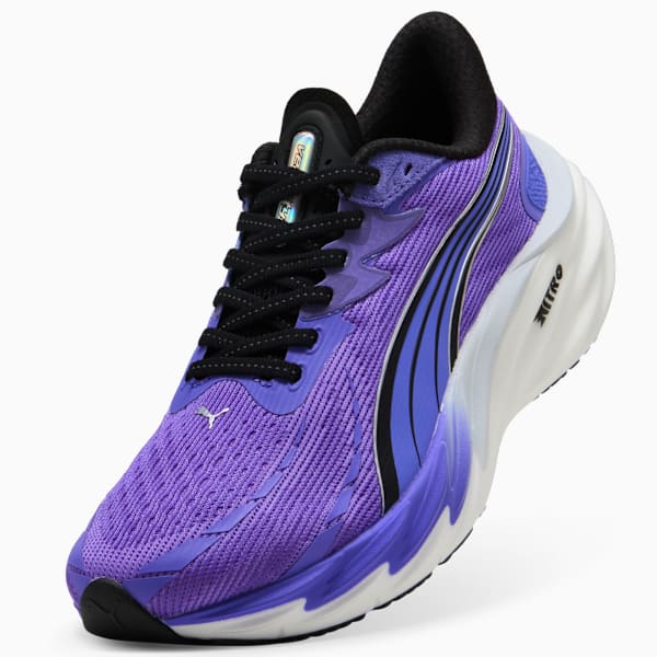 Velocity NITRO™ 4 Running Shoes Women, Dark Amethyst-PUMA Black, extralarge-GBR