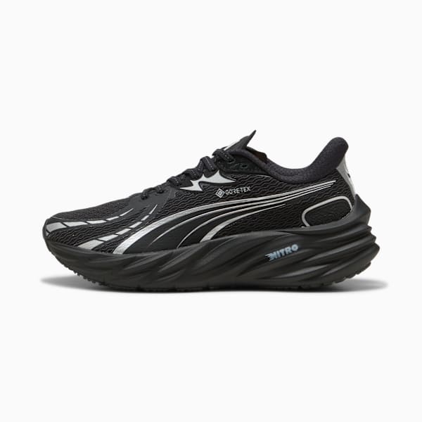 Velocity NITRO™ 4 GTX Running Shoes Women, PUMA Black-PUMA Silver, extralarge-GBR