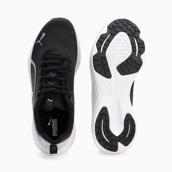 キッズ スピード モンスター V5 PL スニーカー 21-24cm, PUMA Black-PUMA Silver-Cool Light Gray, extralarge-JPN