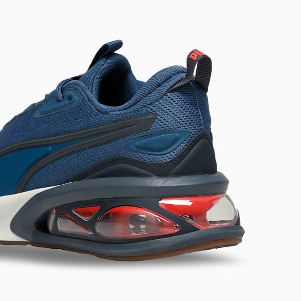 Solar Lightweight Running Shoes, Dark Indigo-Strong Gray-Glowing Red, extralarge-IND