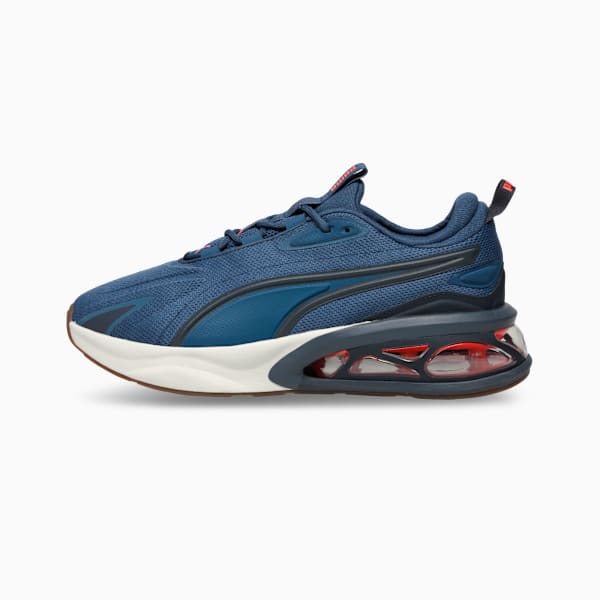 Solar Lightweight Running Shoes, Dark Indigo-Strong Gray-Glowing Red, extralarge-IND