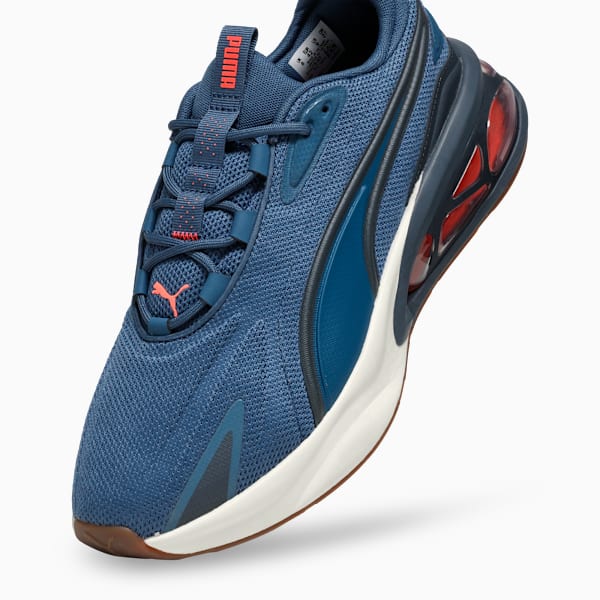 Solar Lightweight Running Shoes, Dark Indigo-Strong Gray-Glowing Red, extralarge-IND