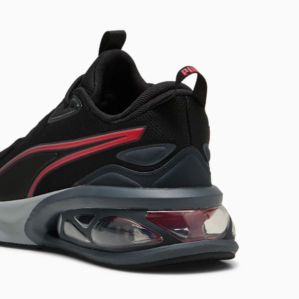 Solar Men's Shoes, PUMA Black-Cool Mid Gray-For All Time Red, extralarge