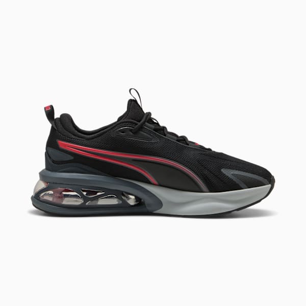 Solar Men's Shoes, PUMA Black-Cool Mid Gray-For All Time Red, extralarge