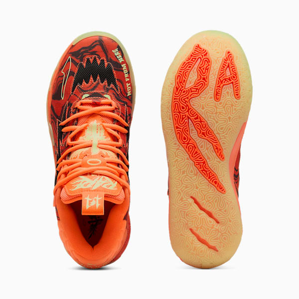 Orange puma basketball shoes outlet