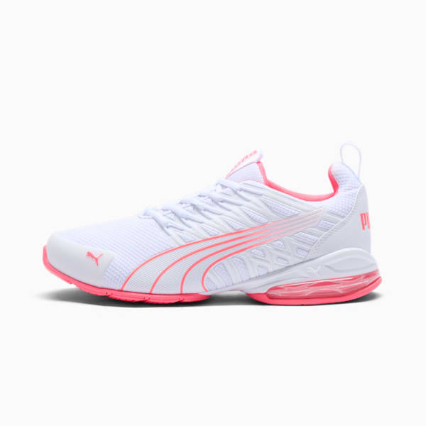 Chaussures de course à pied large Voltaic Evo Femme, PUMA White-Sunset Glow, extralarge