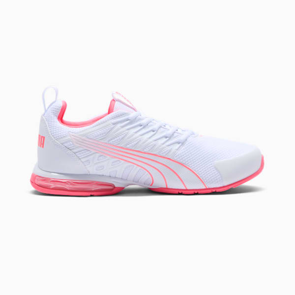 Chaussures de course à pied large Voltaic Evo Femme, PUMA White-Sunset Glow, extralarge