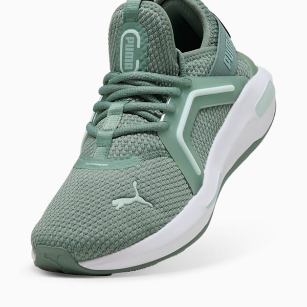 Softride Enzo 5 Women's Running Shoes, Green Moon-Peaceful Blue-PUMA White, extralarge