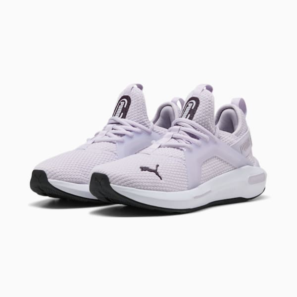 Tenis mujer running Softride Enzo Evo, Lilac Frost-Midnight Plum-PUMA Black, extralarge