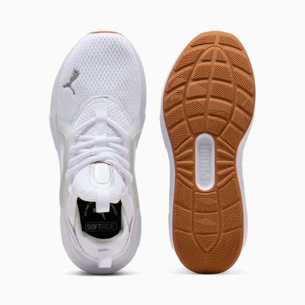 Softride Enzo 5 Women's Running Shoes, PUMA White-PUMA Silver-PUMA Black, extralarge