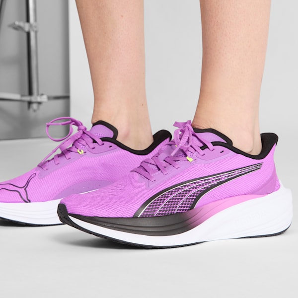 Darter Pro Women's Running Shoes, Pure Magenta-PUMA Black-Yellow Alert, extralarge