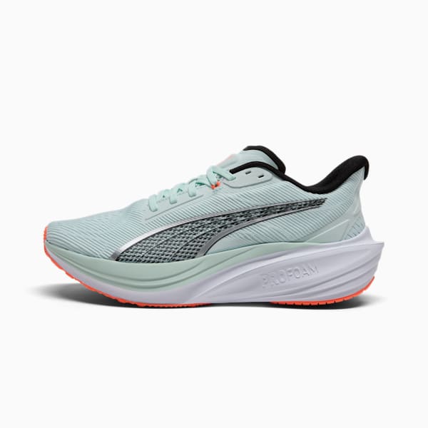 Darter Pro Women's Running Shoes, Peaceful Blue-PUMA Black-Glowing Red, extralarge