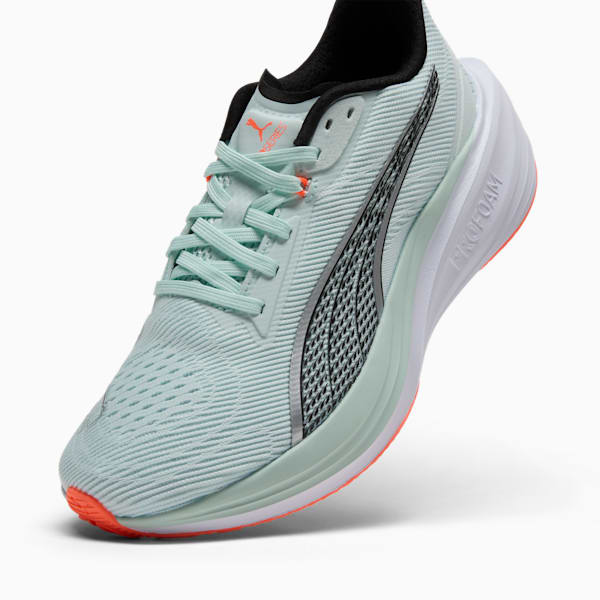 Darter Pro Women's Running Shoes, Peaceful Blue-PUMA Black-Glowing Red, extralarge