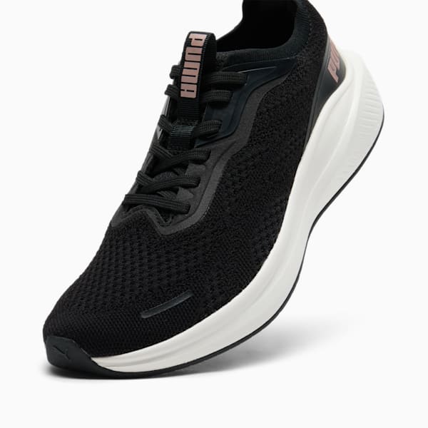 Skyrocket Lite Women's Running Shoe, PUMA Black-Rose Gold, extralarge