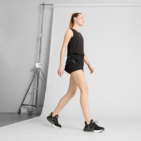 Sneakers larges Softride Enzo Evo Geode Glow Femme, PUMA Black-PUMA Gold, extralarge
