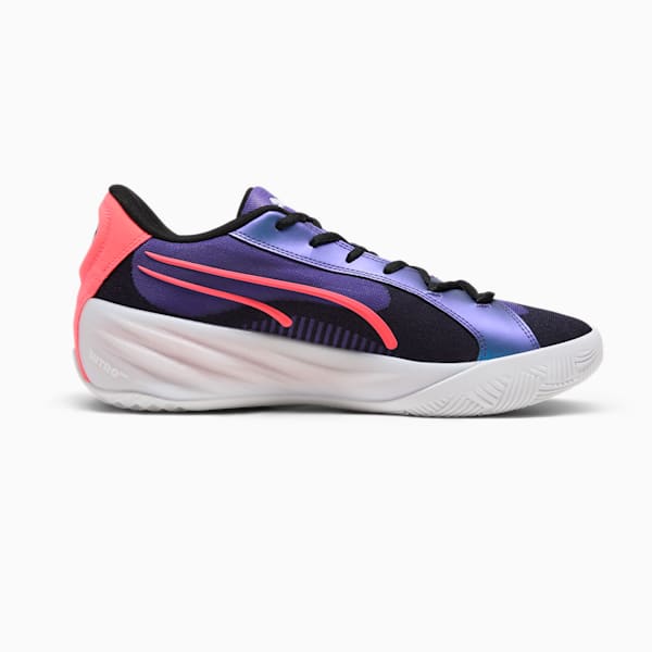 Chaussures de basketball All-Pro NITRO™ Homme, Team Violet-PUMA Black-Pink Alert, extralarge