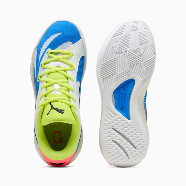 Tenis de basquetbol All-Pro NITRO™ 2 Crowd Craze, PUMA White-Yellow Alert-Pink Alert, extralarge