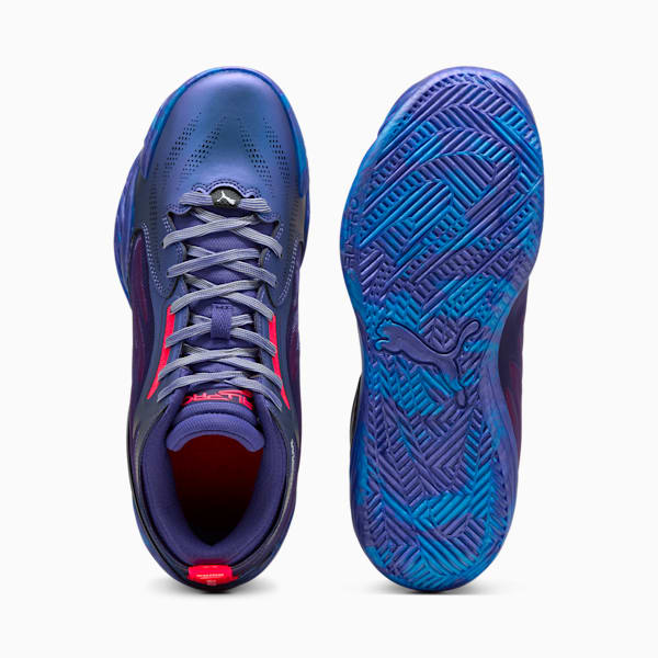 All-Pro NITRO™ Elite Men's Basketball Shoes, Team Violet-PUMA Black, extralarge