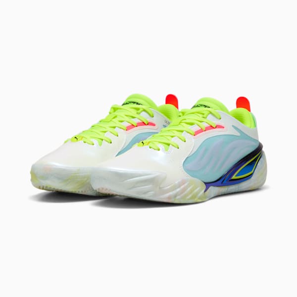 Chaussures de basketball All-Pro NITRO™ Elite Homme, Light Aqua-Yellow Alert, extralarge