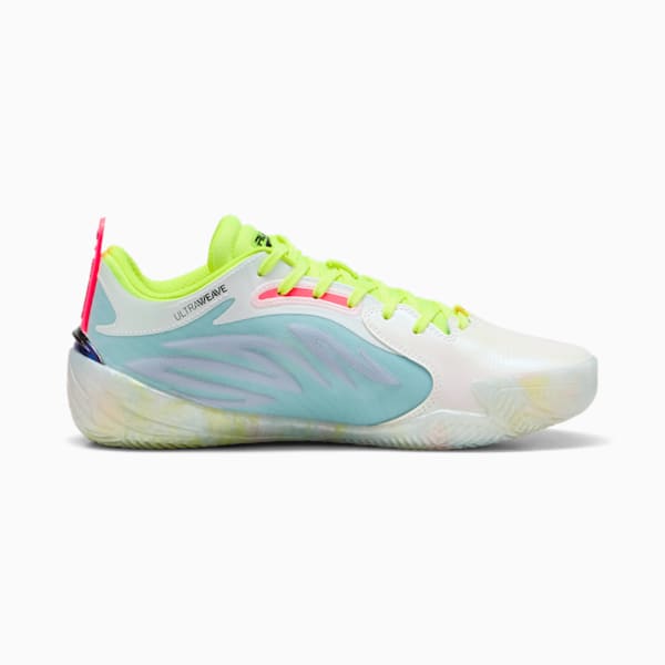 All-Pro NITRO™ Elite Men's Basketball Shoes, Light Aqua-Yellow Alert, extralarge