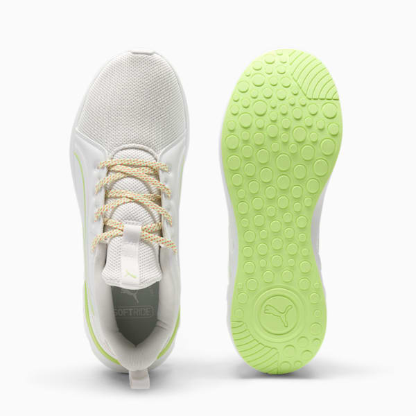 Zapatos para correr para hombre SOFTRIDE Carson ML, PUMA White-Fizzy Apple, extralarge