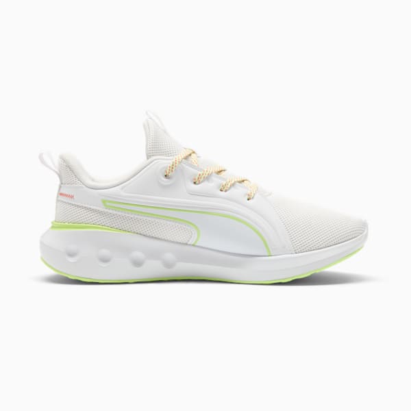Zapatos para correr para hombre SOFTRIDE Carson ML, PUMA White-Fizzy Apple, extralarge